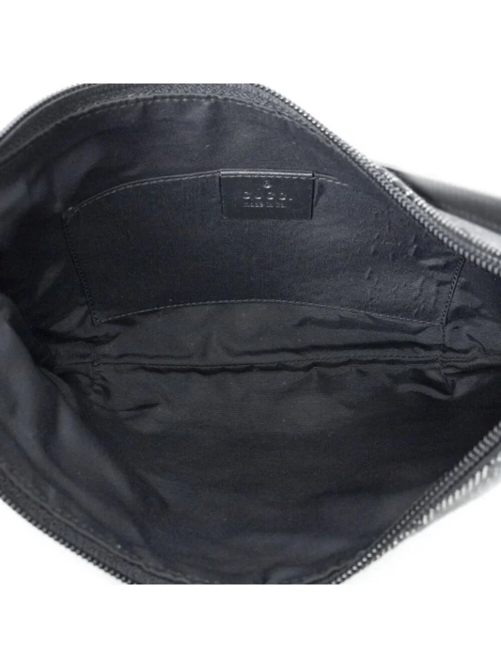 Gucci Pochette Hobo Black GG Denim Canvas